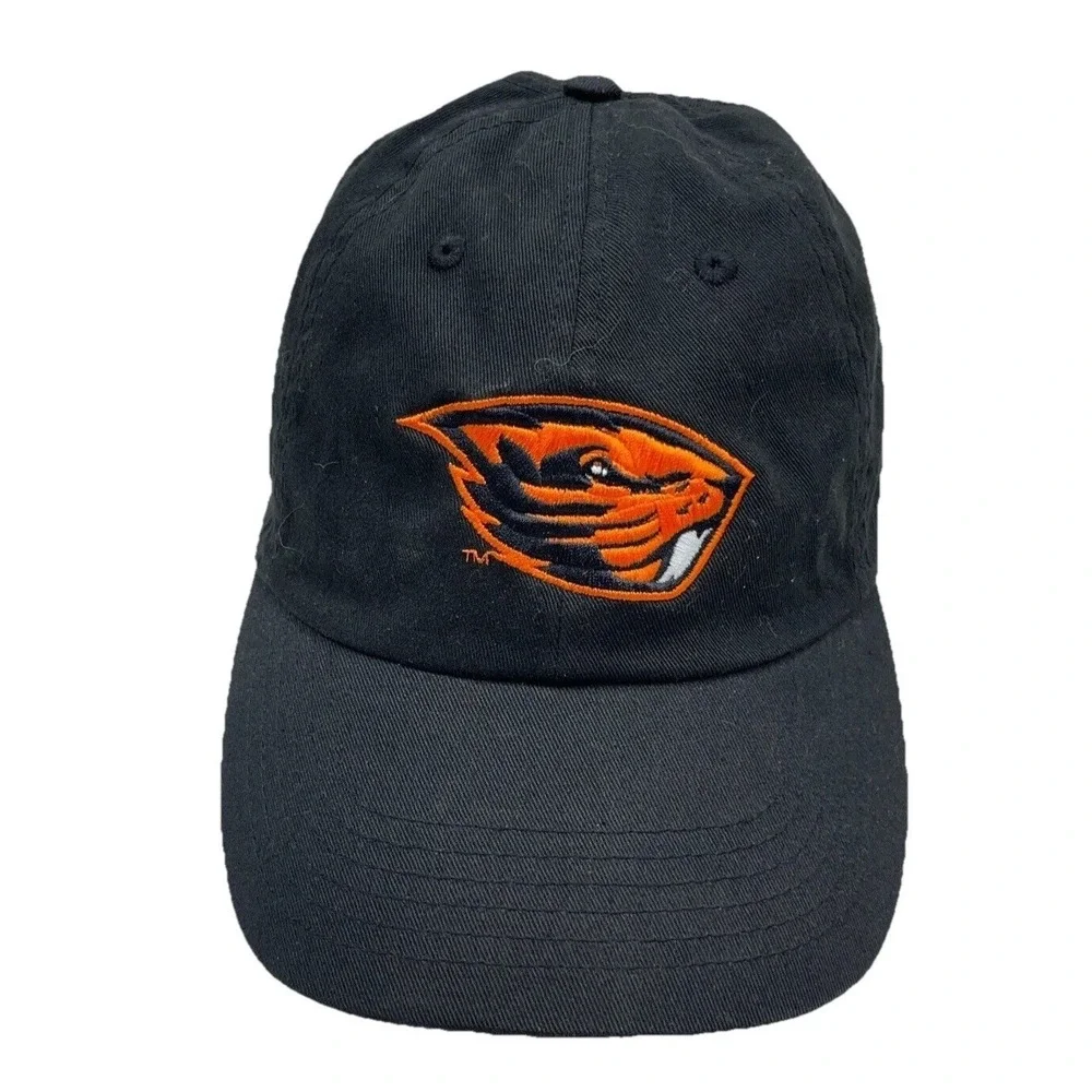Oregon State Beavers Hat Cap Strap Back Black Baseball Dad Adjustable Adult‎